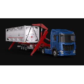 3D Generic Self Loading Truck an ISO Tank